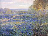 Unknown onderdonk Fields of Bluebonnets painting